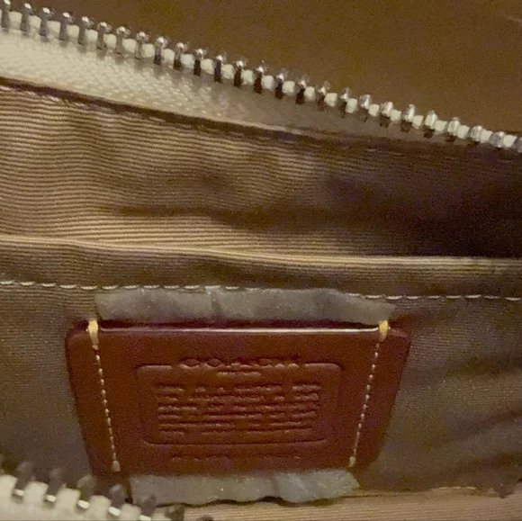 COACH Ashton Beige Shoulder Bag - Picture 6 of 10
